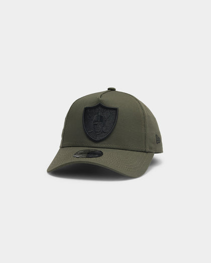 New Era Youth Oakland Raiders 9FORTY A-Frame Snapback Olive