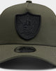 New Era Youth Oakland Raiders 9FORTY A-Frame Snapback Olive