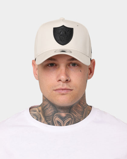 New Era Las Vegas Raiders 9FORTY A-Frame Snapback Stone