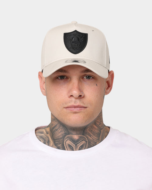 New Era Las Vegas Raiders 9FORTY A-Frame Snapback Stone