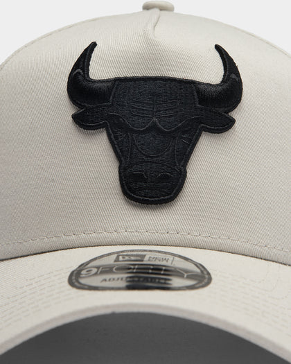 New Era Chicago Bulls 9FORTY A-Frame Snapback Stone