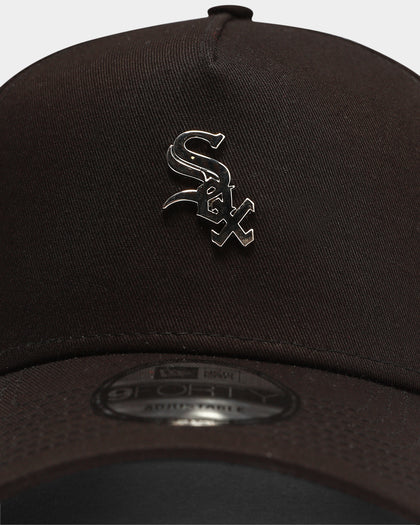 New Era Chicago White Sox 9FORTY A-Frame Mini Metal Snapback Black