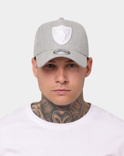 New Era Oakland Raiders 9FORTY A-Frame Snapback Heather Grey