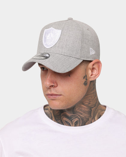 New Era Oakland Raiders 9FORTY A-Frame Snapback Heather Grey