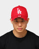 New Era Los Angeles Dodgers 9FORTY A-Frame Grey Undervisor Snapback Red/Grey