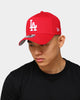 New Era Los Angeles Dodgers 9FORTY A-Frame Grey Undervisor Snapback Red/Grey
