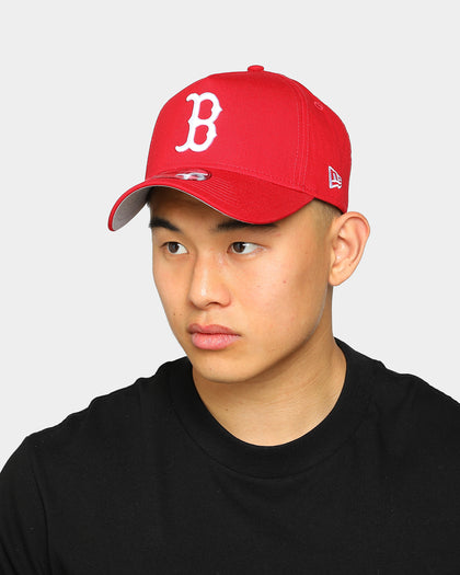 New Era Boston Red Sox 'Grey Undervisor' 9FORTY A-Frame Snapback Red/Grey