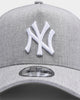New Era New York Yankees 9FORTY A-Frame Snapback Heather Grey
