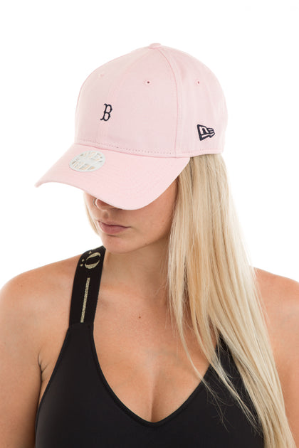 New Era Women's Boston Red Sox 9FORTY Strapback Washed Quartz