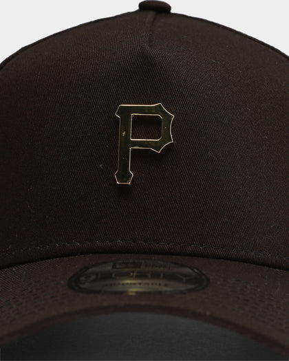 New Era Pittsburgh Pirates Mini Metal 9FORTY A-Frame Snapback Black/Gold