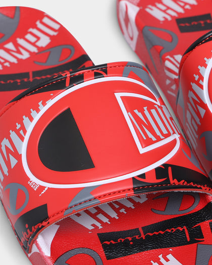 Champion IPO C Logo Slides Red/Black/Grey