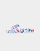 Champion IPO C Logo Slides White/Scarlet