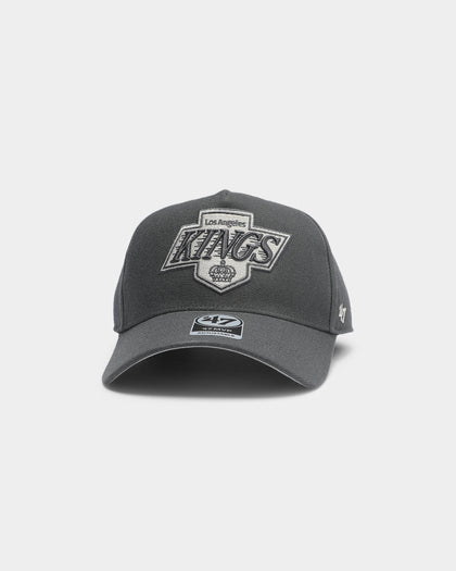 47 Brand Men's Los Angeles Kings MVP DT Snapback Charcoal