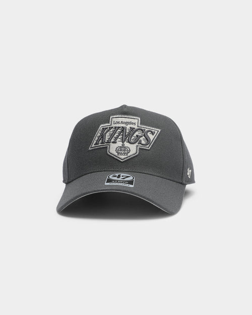 47 Brand Men's Los Angeles Kings MVP DT Snapback Charcoal