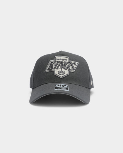 47 Brand Men's Los Angeles Kings MVP DT Snapback Charcoal