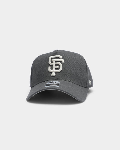 47 Brand Men's' San Francisco Giants MVP DT Snapback Charcoal