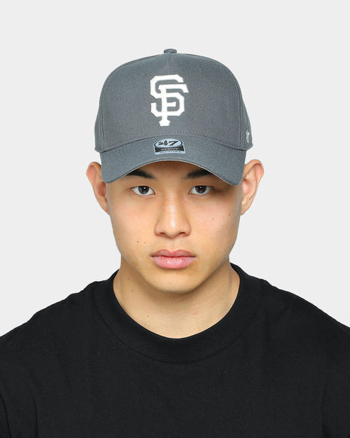 47 Brand Men's' San Francisco Giants MVP DT Snapback Charcoal