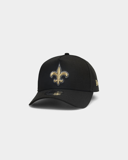New Era New Orleans Saints NFL 9FORTY A-Frame Snapback Black