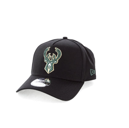 New Era Milwaukee Bucks NBA 9FORTY A-Frame Snapback Black