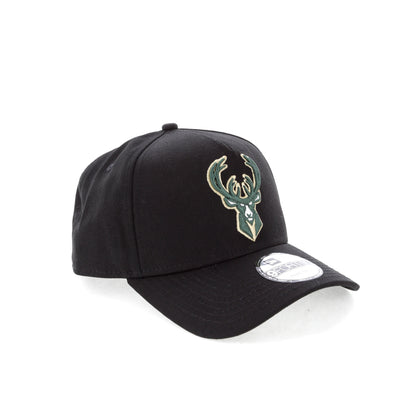New Era Milwaukee Bucks NBA 9FORTY A-Frame Snapback Black