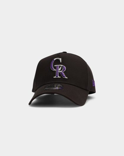 New Era Colorado Rockies MLB 9FORTY A-Frame Snapback Black