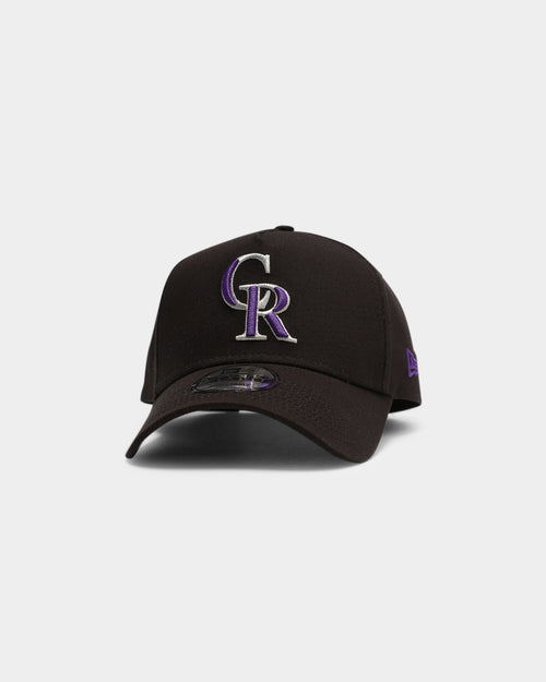 New Era Colorado Rockies MLB 9FORTY A-Frame Snapback Black