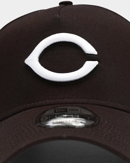New Era Cincinnati Reds MLB 9FORTY A-Frame Snapback Black