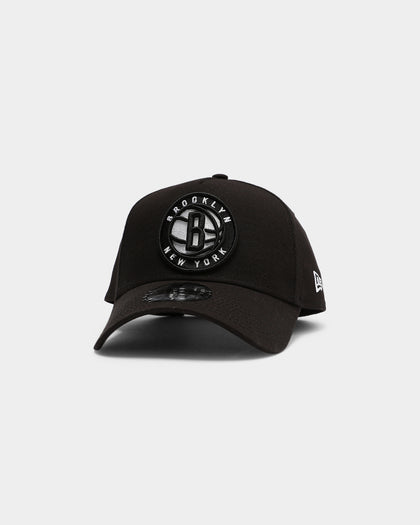 New Era Brooklyn Nets NBA 9FORTY A-Frame Snapback Black