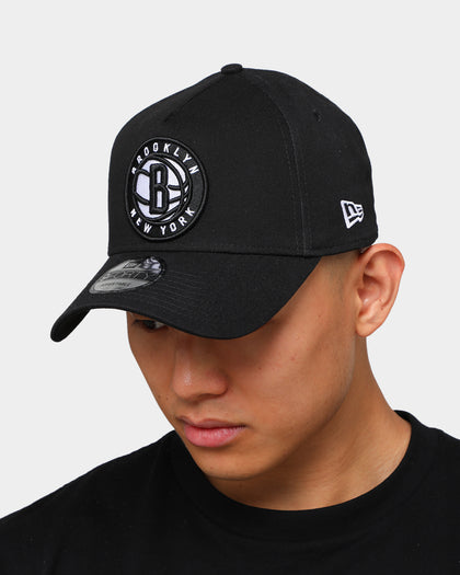 New Era Brooklyn Nets NBA 9FORTY A-Frame Snapback Black