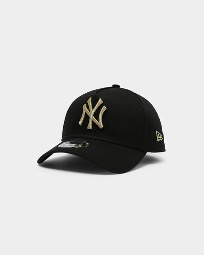 New Era New York Yankees 9FORTY A-Frame Snapback Black/Gold
