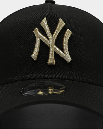 New Era New York Yankees 9FORTY A-Frame Snapback Black/Gold