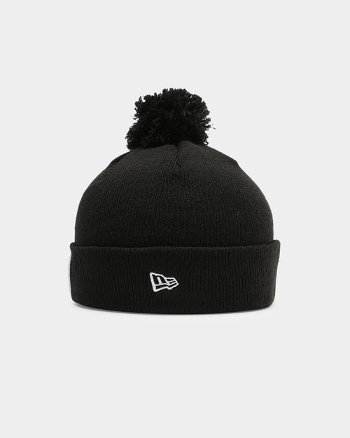 New Era Las Vegas Raiders Pom Knit Beanie Black/White
