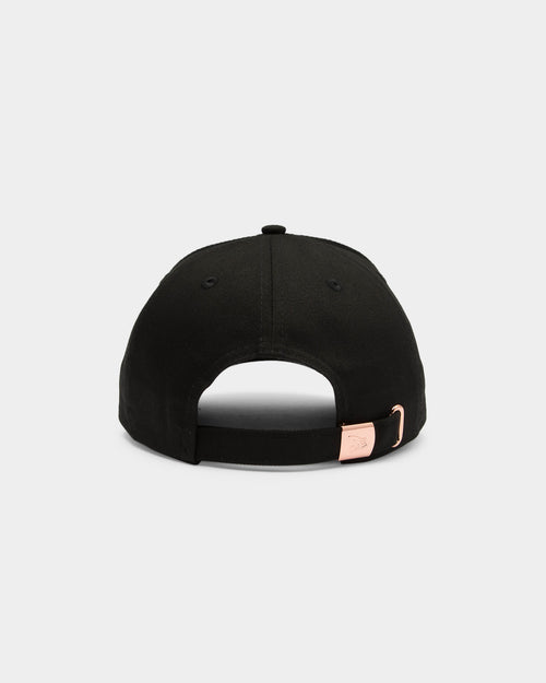 New Era Women's New York Yankees 9FORTY A-Frame Strapback Black/Rose Gold