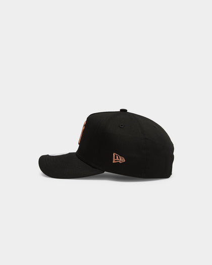 New Era Women's New York Yankees 9FORTY A-Frame Strapback Black/Rose Gold