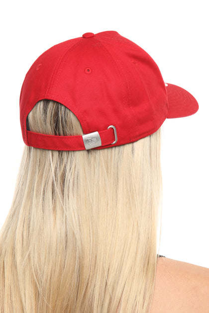 New Era Women's Los Angeles Dodgers 9FORTY A-Frame Strapback Scarlet/White