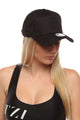 New Era Women's San Francisco Giants 9FORTY A-Frame Embossed Strapback Black/Black