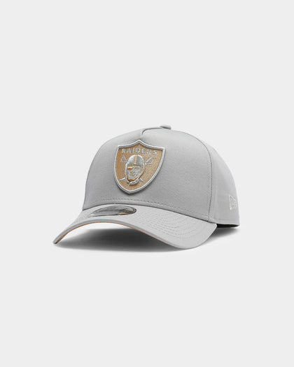 New Era Las Vegas Raiders 9FORTY A-Frame Snapback Grey/Wheat