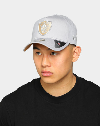 New Era Las Vegas Raiders 9FORTY A-Frame Snapback Grey/Wheat