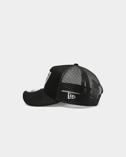 New Era Las Vegas Raiders 9FORTY A-Frame Trucker Snapback Black