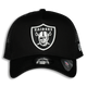 New Era Las Vegas Raiders 9FORTY A-Frame Trucker Snapback Black