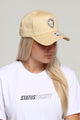 New Era Women's Raiders 9FORTY A-Frame Strapback Nude/White