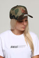New Era Women's Los Angeles Dodgers 9Forty A-Frame Strapback Camo/Rose Gold