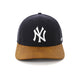 47 Brand New York Yankees Tannery 2 Tone MVP DP Strapback Navy/Tan