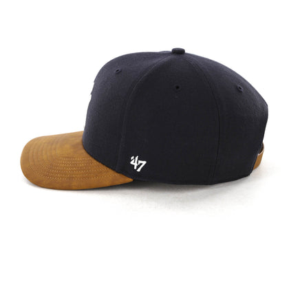 47 Brand New York Yankees Tannery 2 Tone MVP DP Strapback Navy/Tan