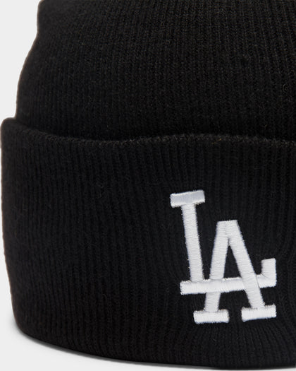 47 Brand Los Angeles Dodgers Haymaker Cuff Knit Beanie Black