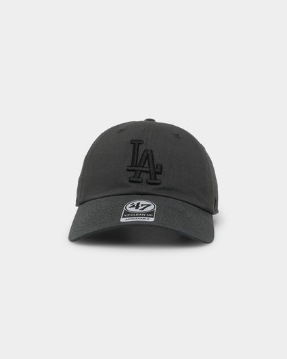 47 Brand Los Angeles Dodgers 47 Clean Up Strapback Charcoal