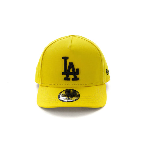 New Era Infant Los Angeles Dodgers 9FORTY A-Frame Snapback Yellow/Black