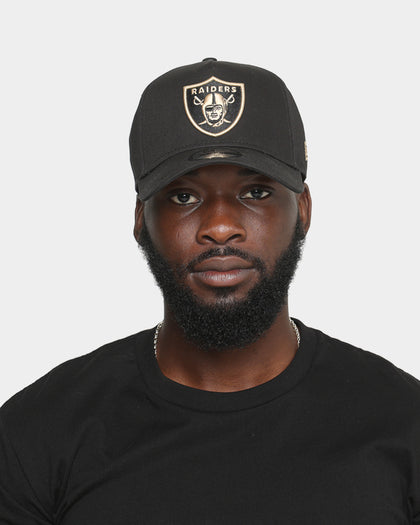 New Era Raiders 9FORTY A-Frame Snapback Black/Wheat