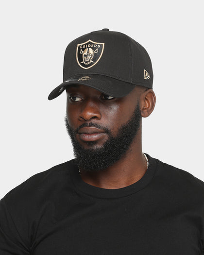 New Era Raiders 9FORTY A-Frame Snapback Black/Wheat