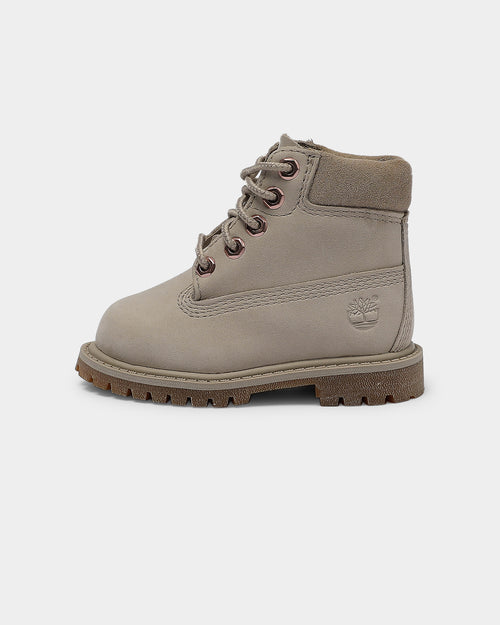 Timberland Kids 6" Premium Boot Light Taupe